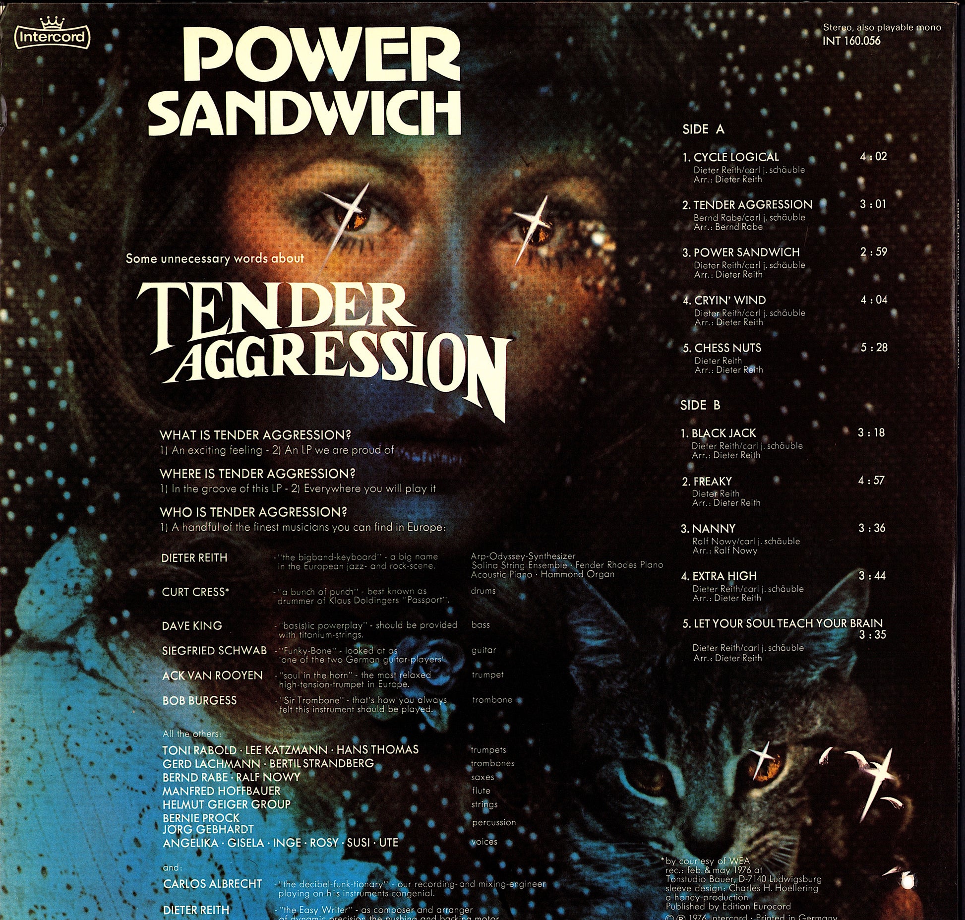 Tender Aggression – Power Sandwich Vinyl LP