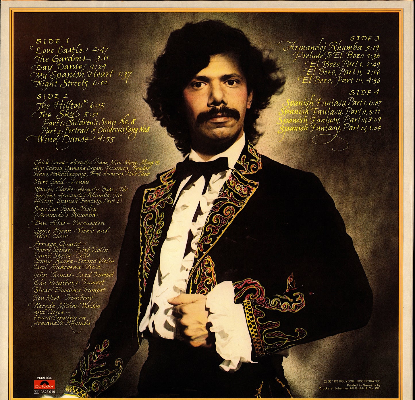 Chick Corea ‎- My Spanish Heart Vinyl 2LP Kopie