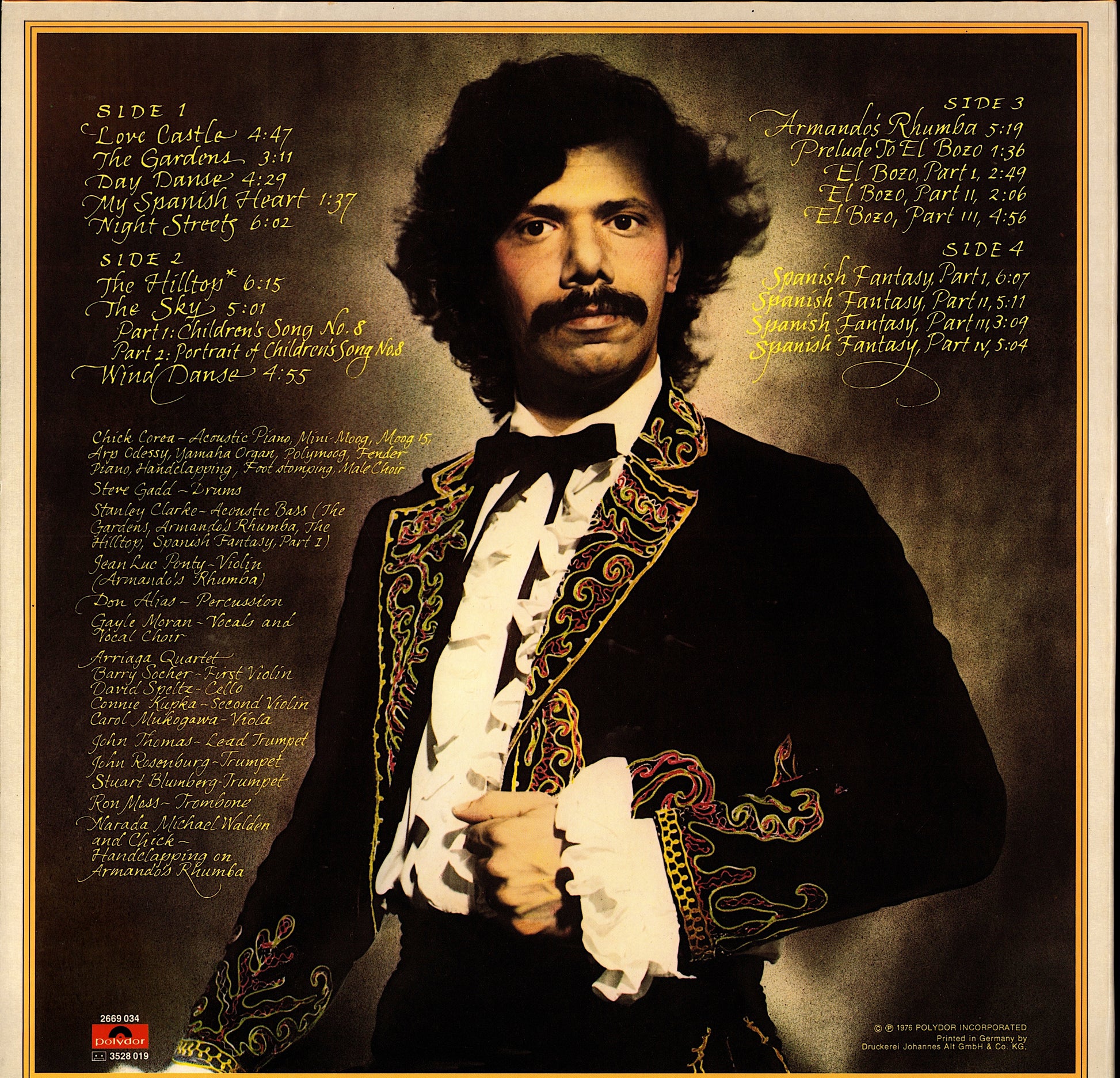 Chick Corea ‎- My Spanish Heart Vinyl 2LP Kopie