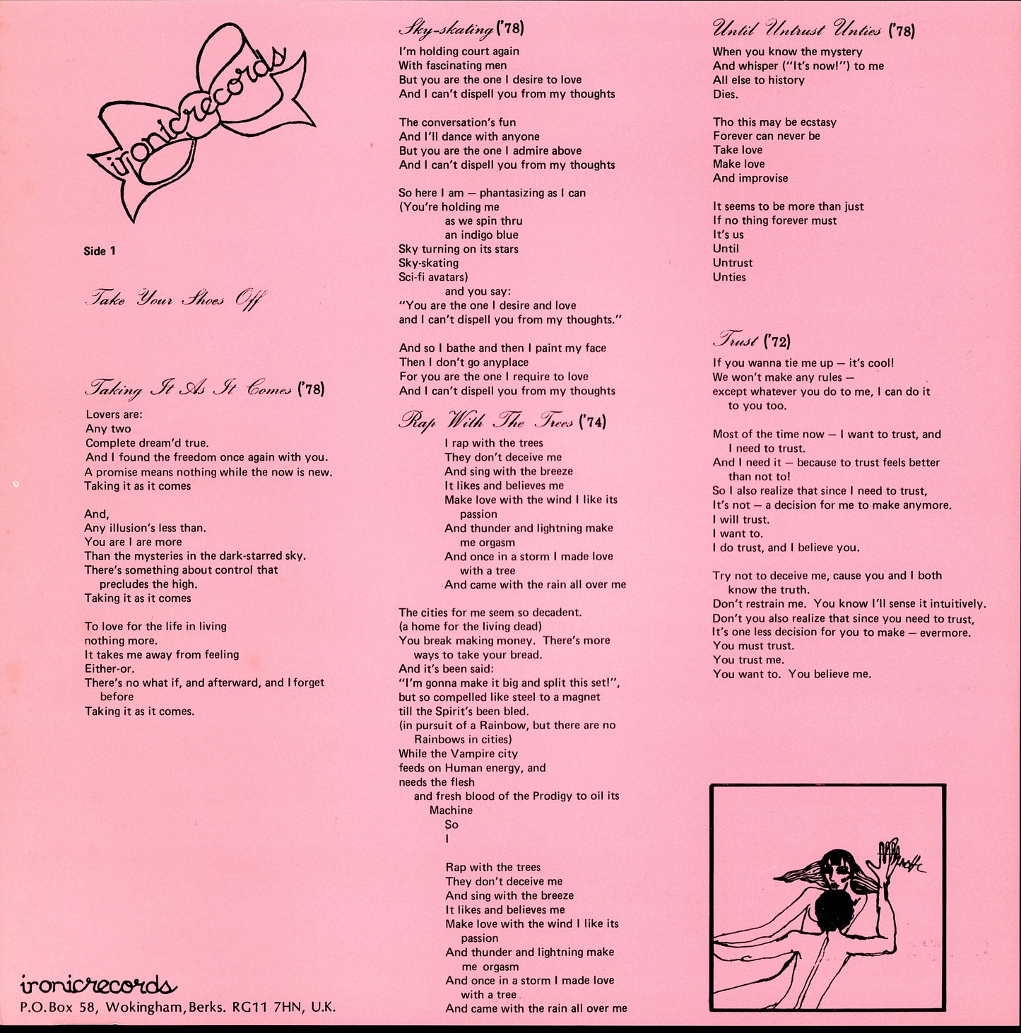 Annette Peacock - Sky-Skating Vinyl LP