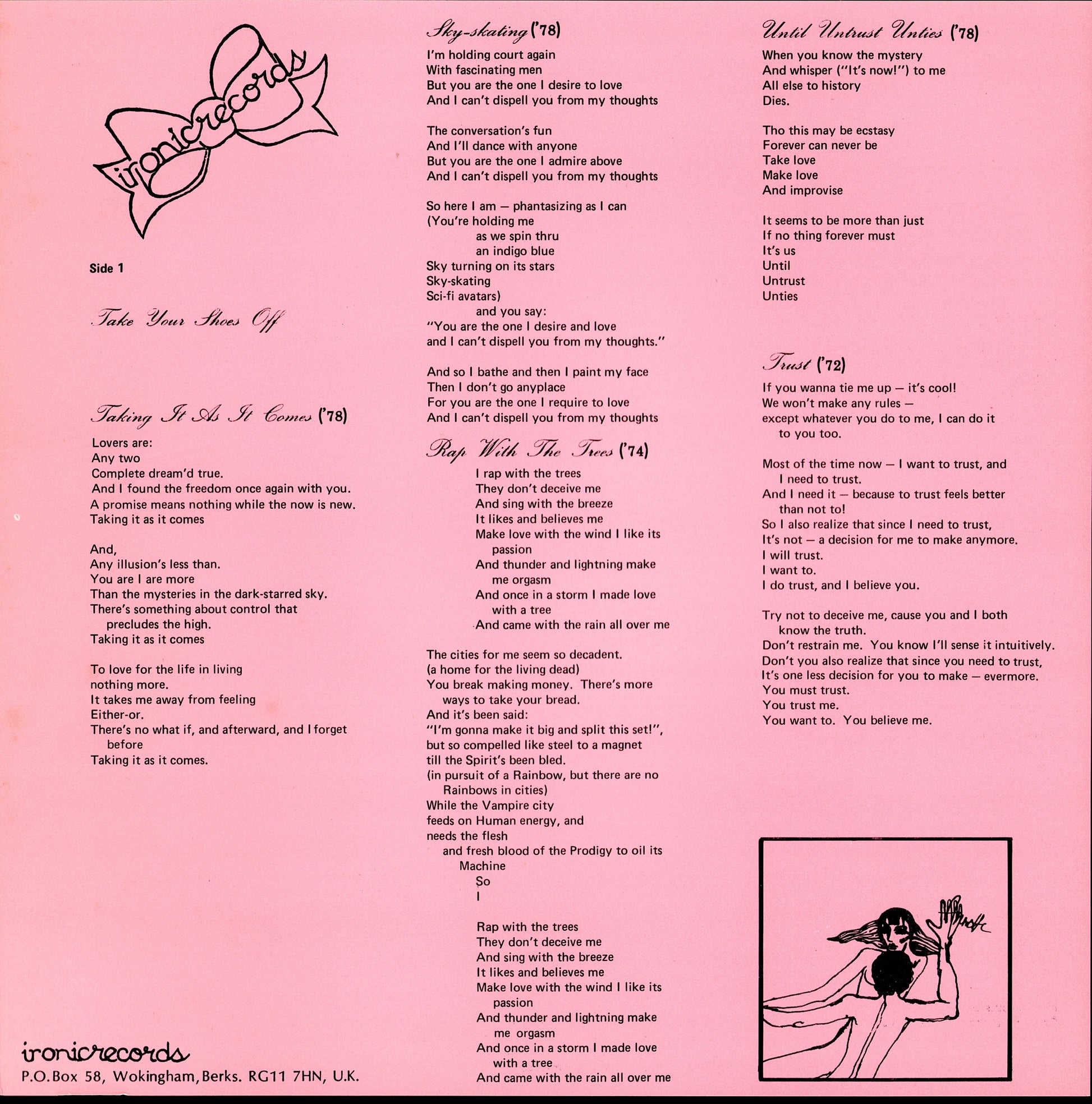 Annette Peacock - Sky-Skating Vinyl LP