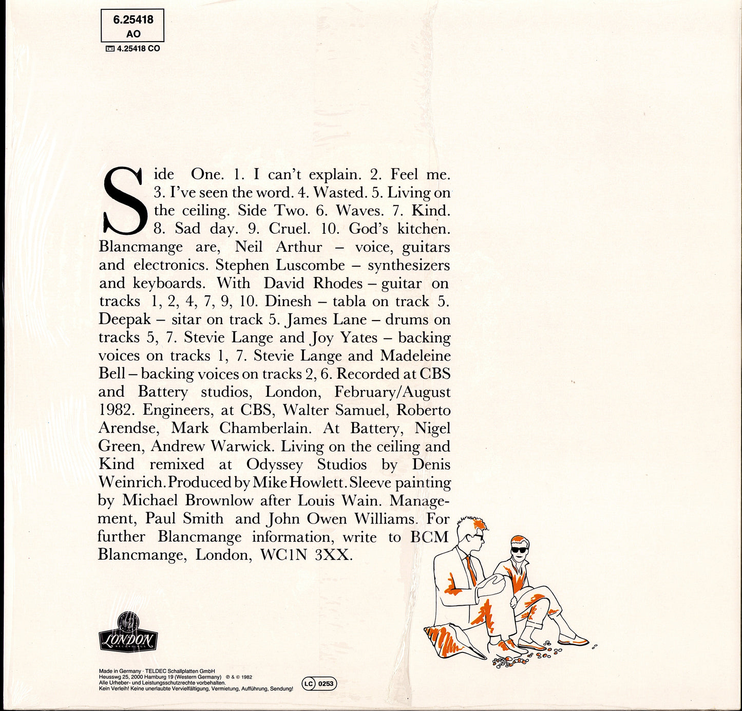 Blancmange - Happy Families (Vinyl LP | DE Original | 1983)