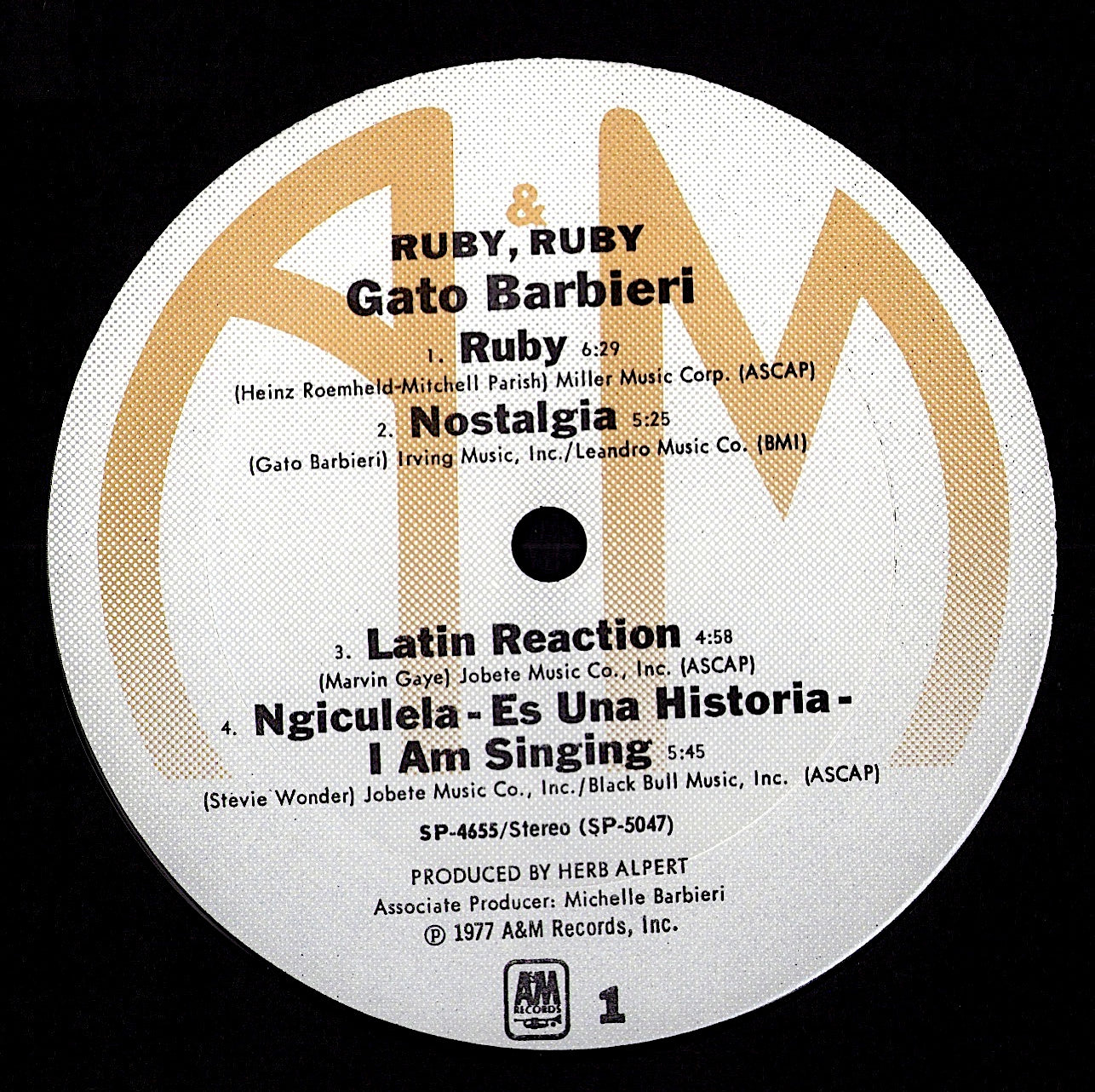 Gato Barbieri ‎- El Pampero Vinyl LP Kopie