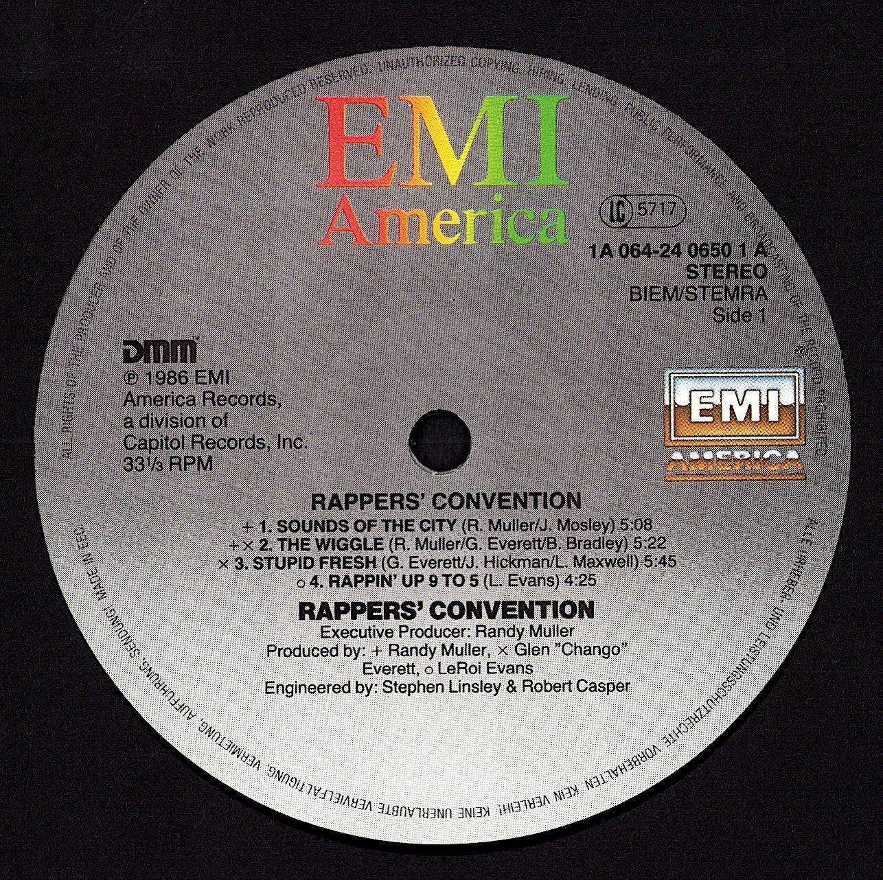 Grandmaster Flash - Ba-Dop-Boom-Bang Vinyl LP Kopie