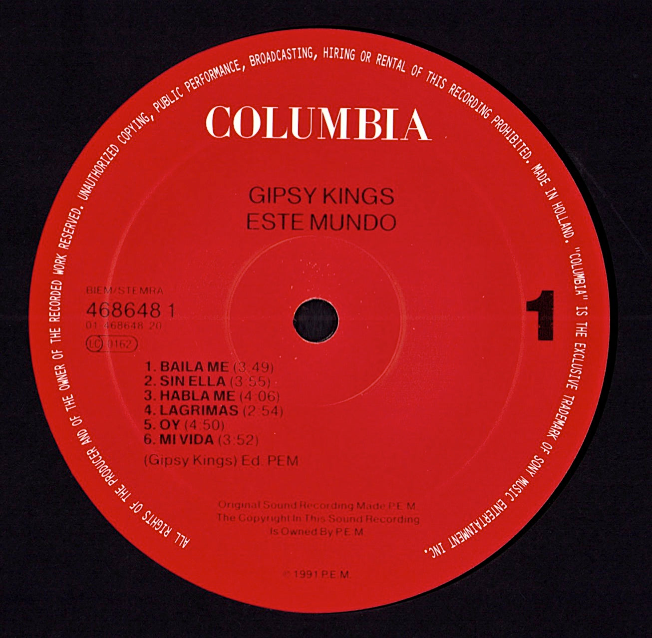 Gipsy Kings - Este Mundo Vinyl LP | EU Original | 1991