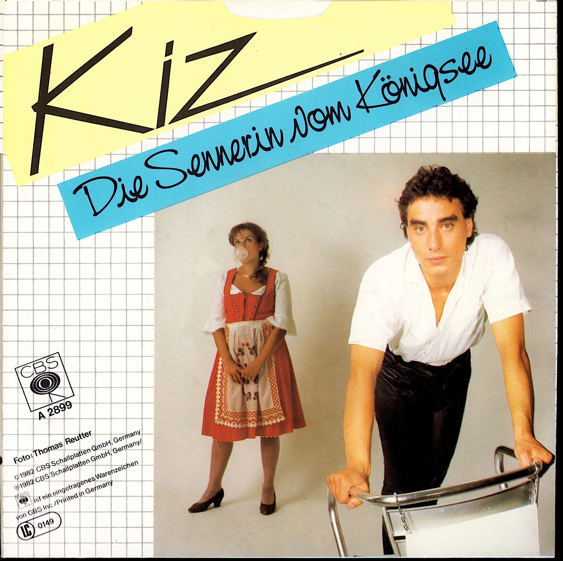 Kiz – Die Sennerin Vom Königsee 7" Vinyl Single