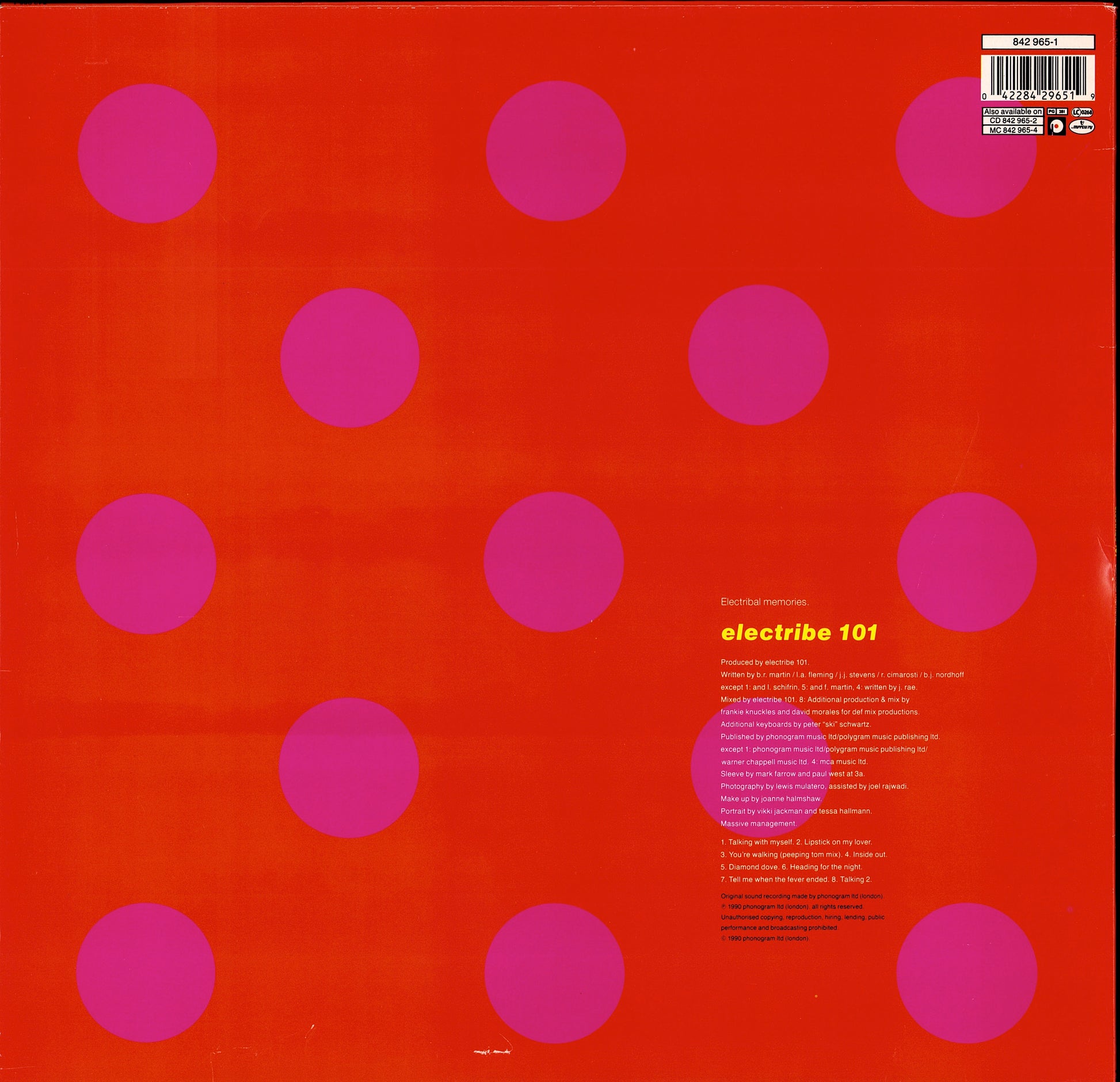 Electribe 101 – Electribal Memories Vinyl LP Kopie