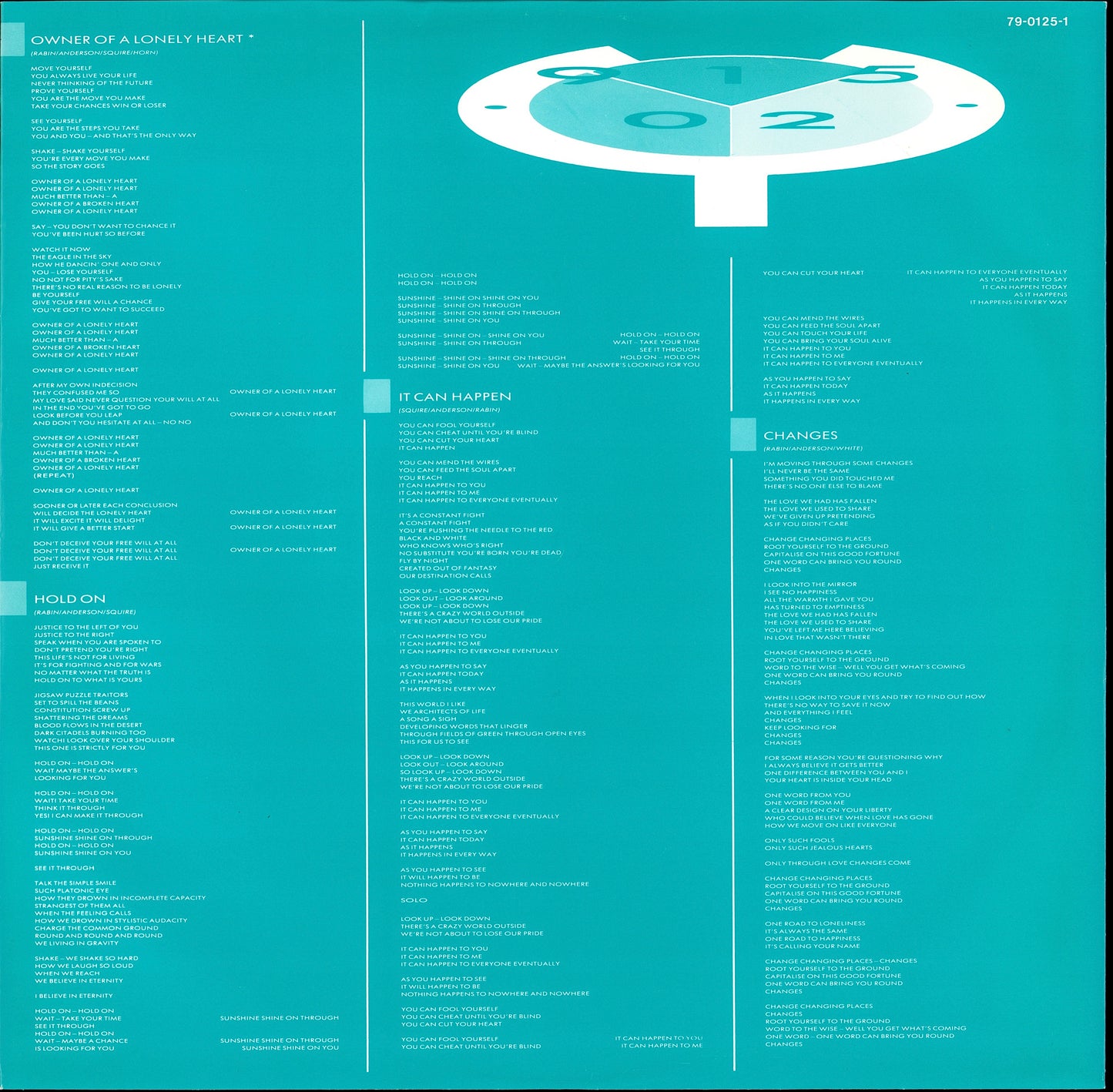 Yes - 90125 Vinyl LP