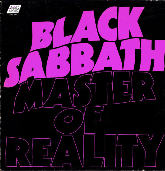 Black Sabbath - Master Of Reality (Vinyl LP | IT Reissue | 1981)