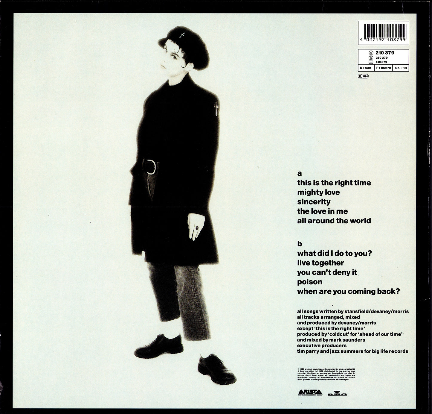 Lisa Stansfield – Affection Vinyl LP