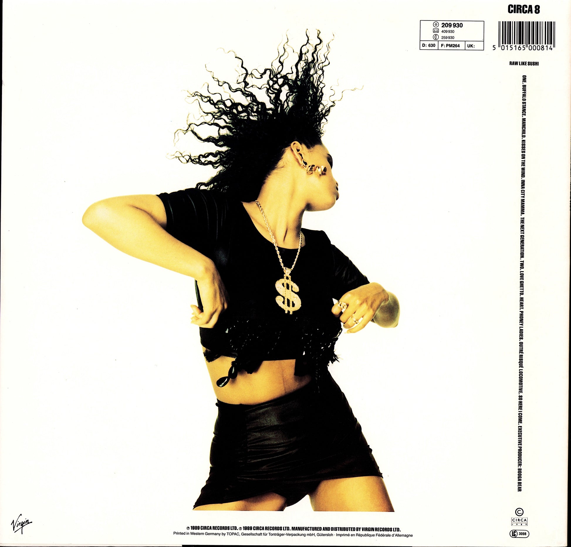 Neneh Cherry.- Raw Like Sushi Vinyl LP Kopie