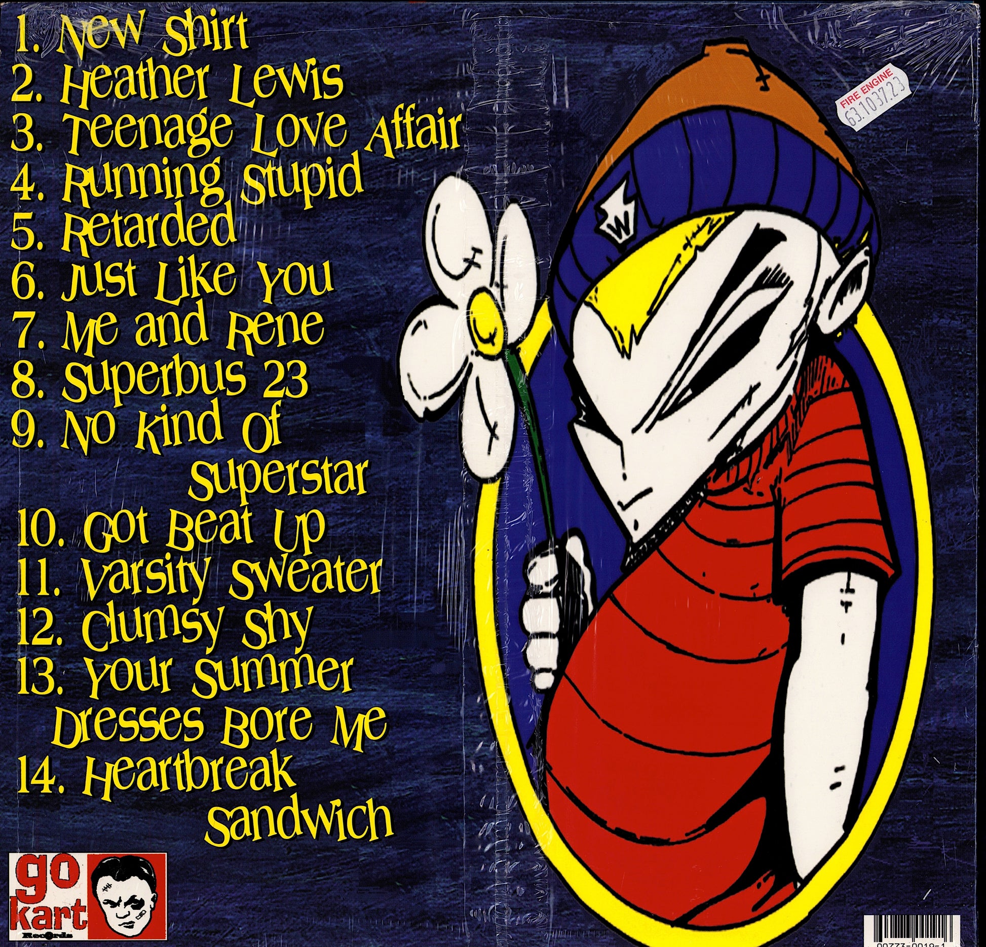 Taking Back Sunday – Tell All Your Friends Orange Translucent Vinyl LP Limited Edition Kopie