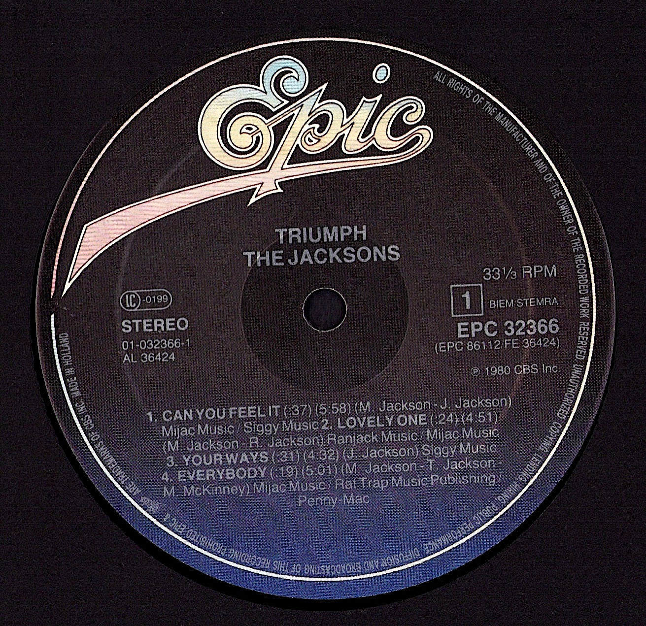 The Jacksons – 2300 Jackson Street Vinyl LP Kopie