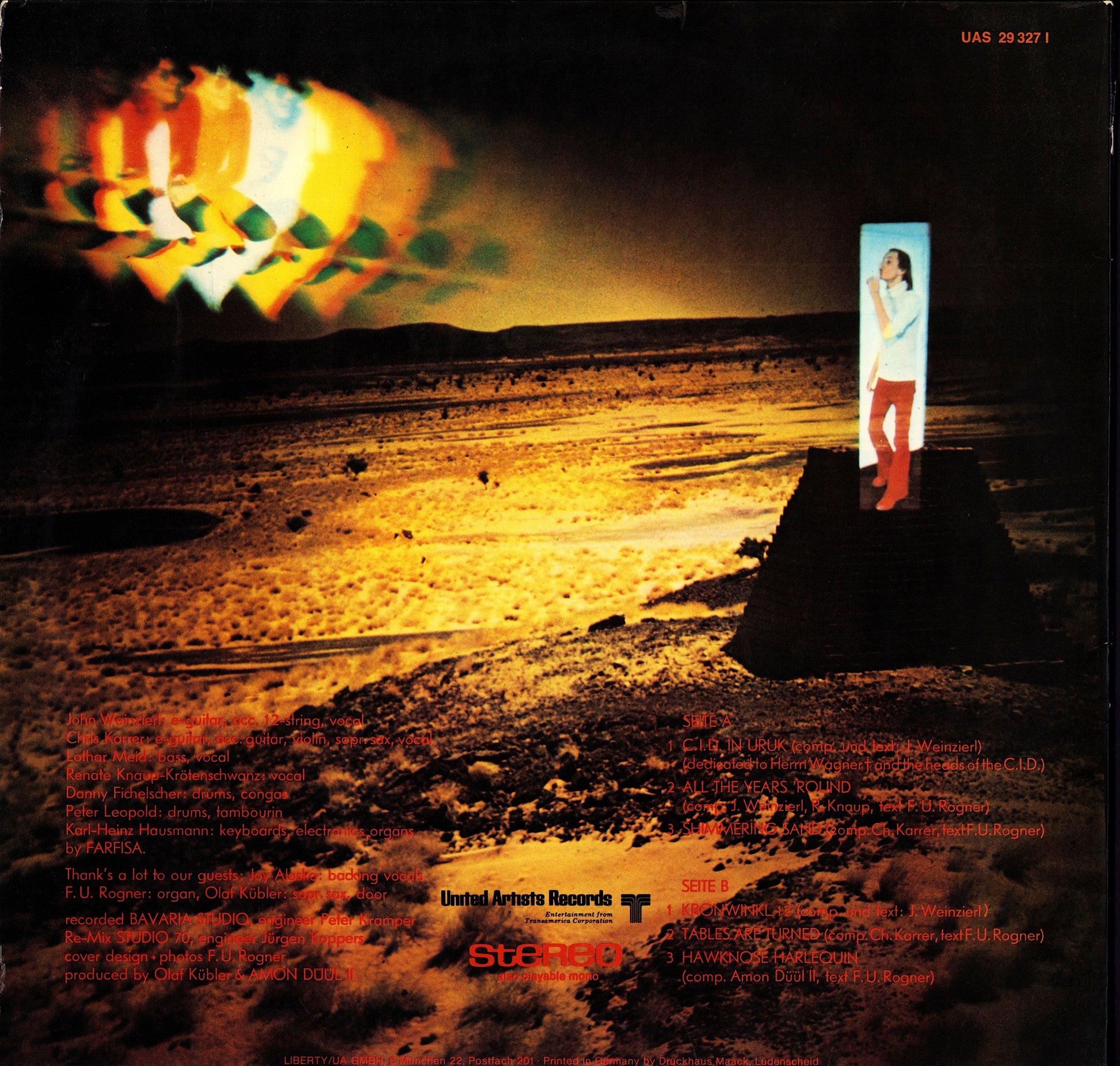 Amon Düül II ‎- Carnival In Babylon Vinyl LP