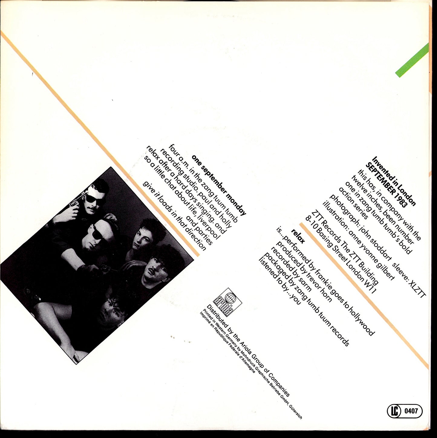 Visage – Fade To Grey Vinyl 7" | DE Original | 1981 Kopie