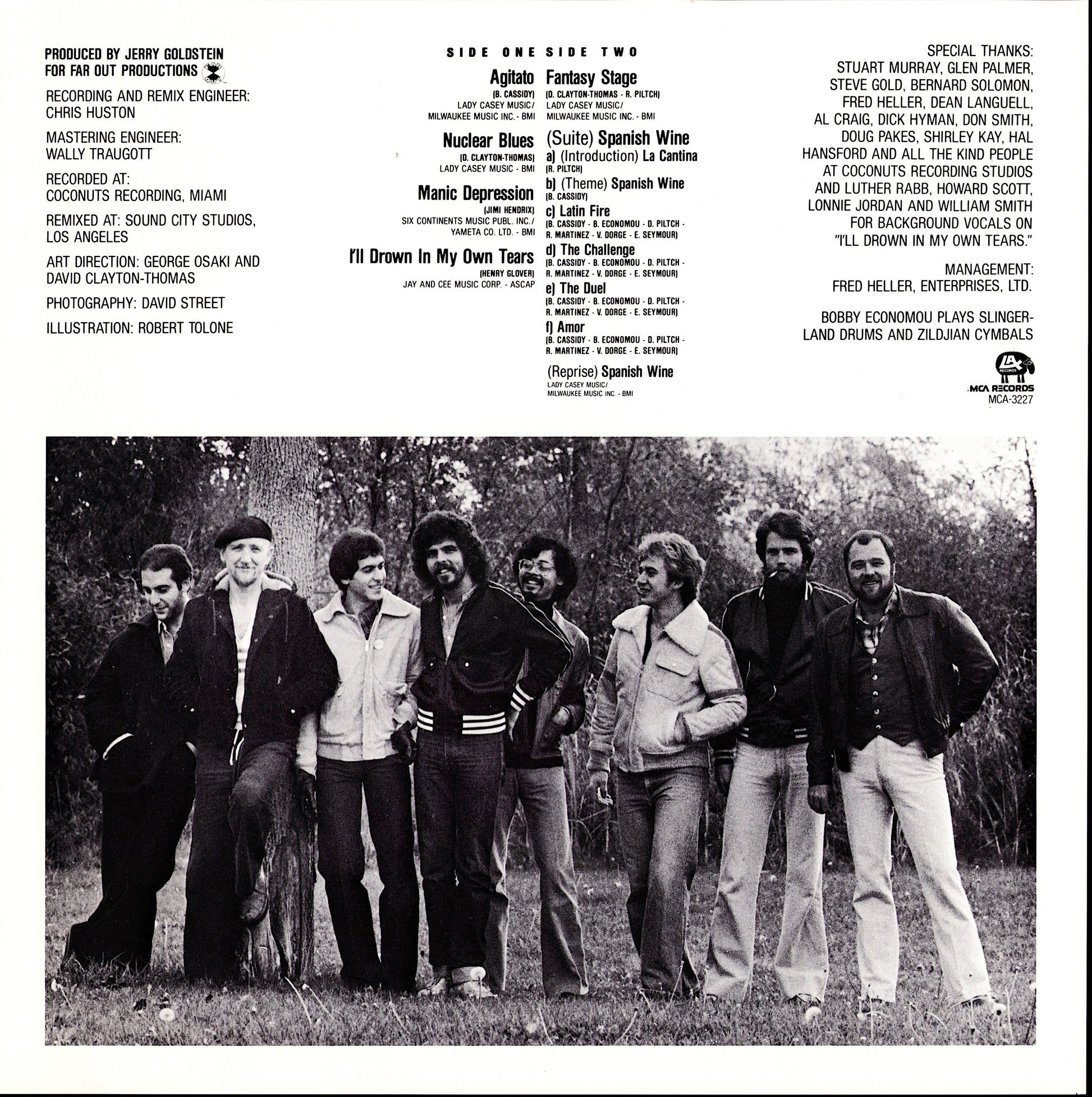 Blood Sweat & Tears feat. David Clayton Thomas ‎- Nuclear Blues Vinyl LP