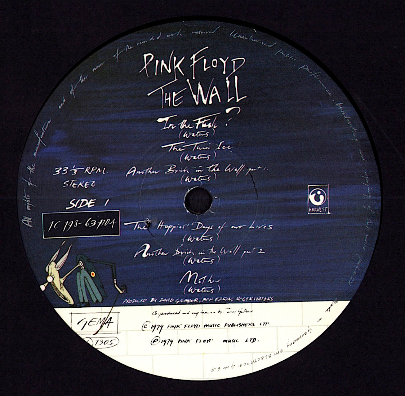Pink Floyd – The Wall Vinyl 2LP, Gatefold, DE Original, 1979 Kopie