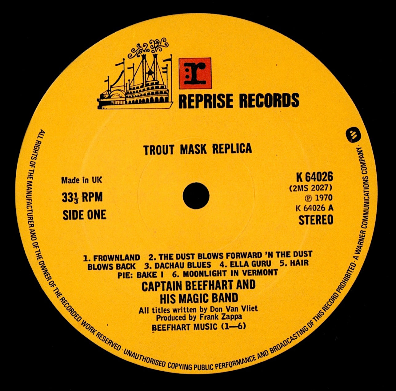 Captain Beefheart & His Magic Band - Trout Mask Replica (Vinyl 2LP | UK Reissue)