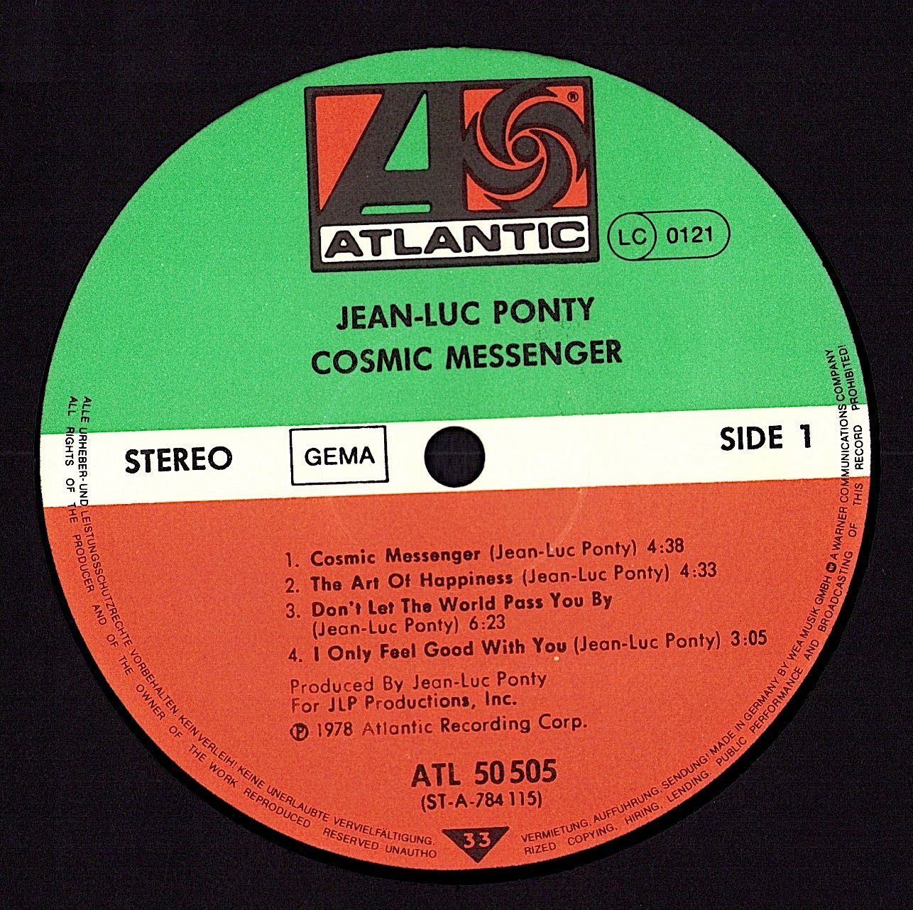 Jean-Luc Ponty – More Than Meets The Ear Vinyl LP Kopie