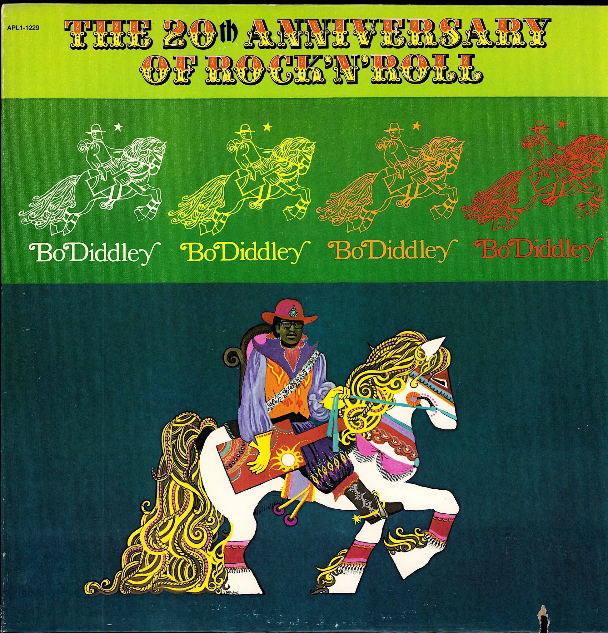 Bo Diddley - The 20th Anniversary Of Rock 'N' Roll Vinyl LP | US Hollywood Pressing | 1976