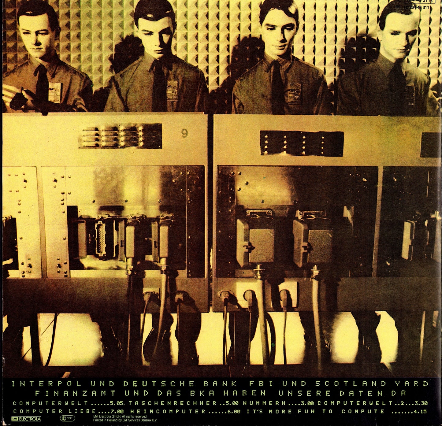 Kraftwerk - Computer World Vinyl LP