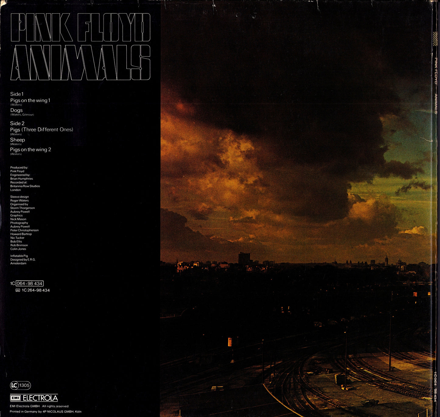 Pink Floyd ‎- Animals (Vinyl LP)