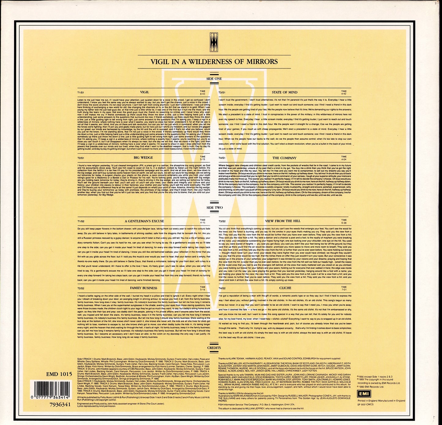 Fish - Suits Vinyl 2LP Kopie