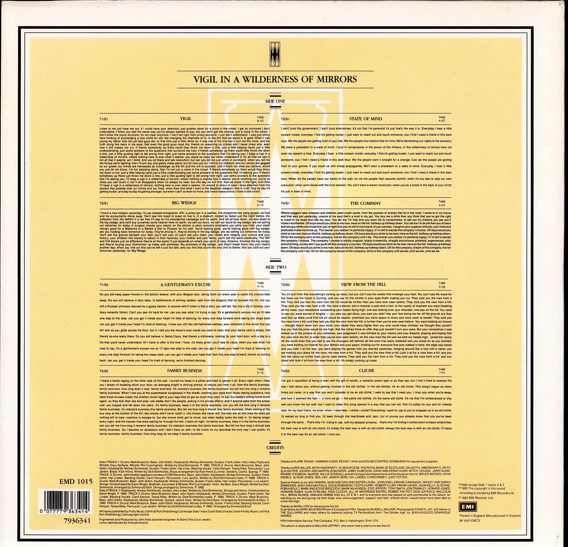 Fish - Suits Vinyl 2LP Kopie