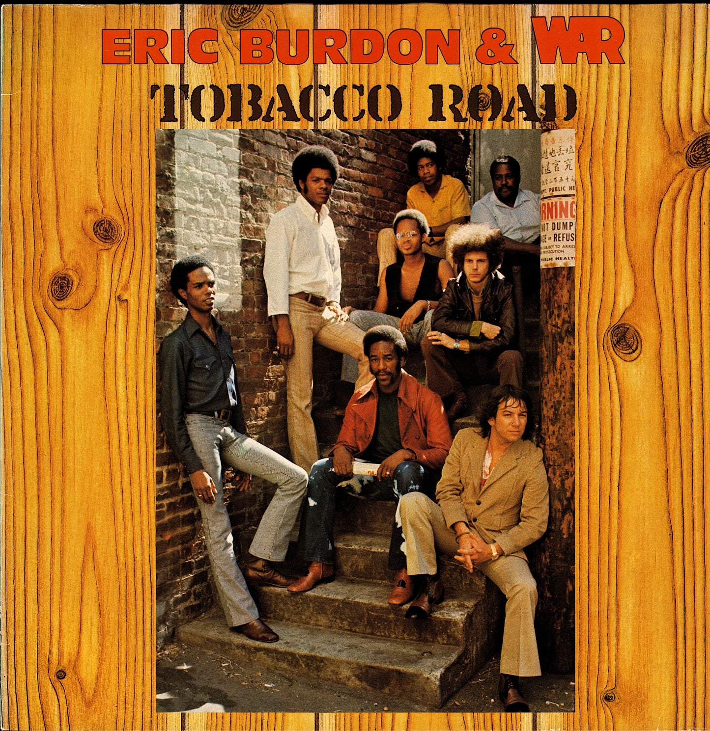 Eric Burdon & War - Eric Burdon Declares “War” Vinyl LP Kopie