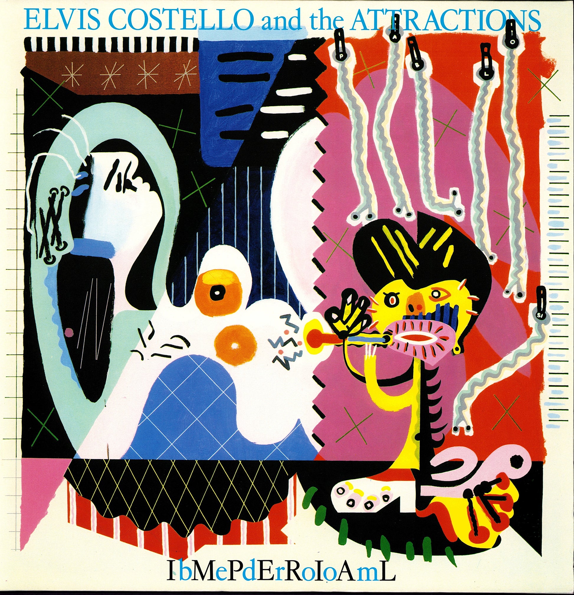 Elvis Costello - Mighty Like A Rose Vinyl LP Kopie