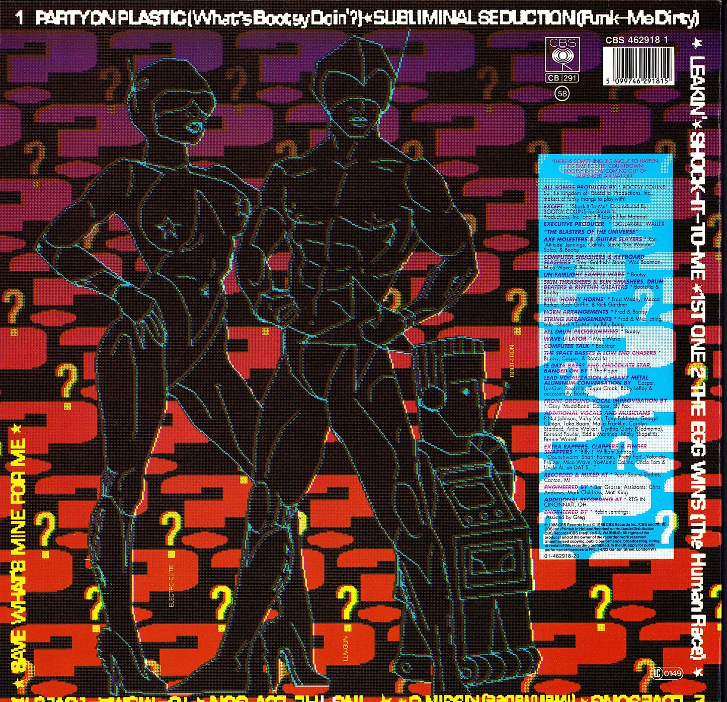 Bootsy Collins – What's Bootsy Doin'? Vinyl LP