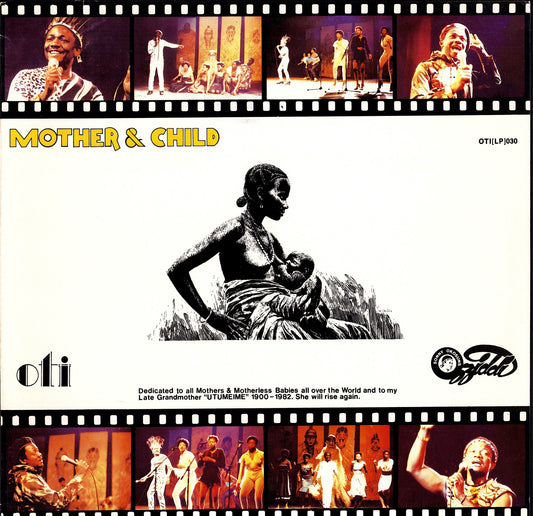 Sonny Okosun's Ozziddi ‎- Mother &amp; Child (Vinyl LP) UK 