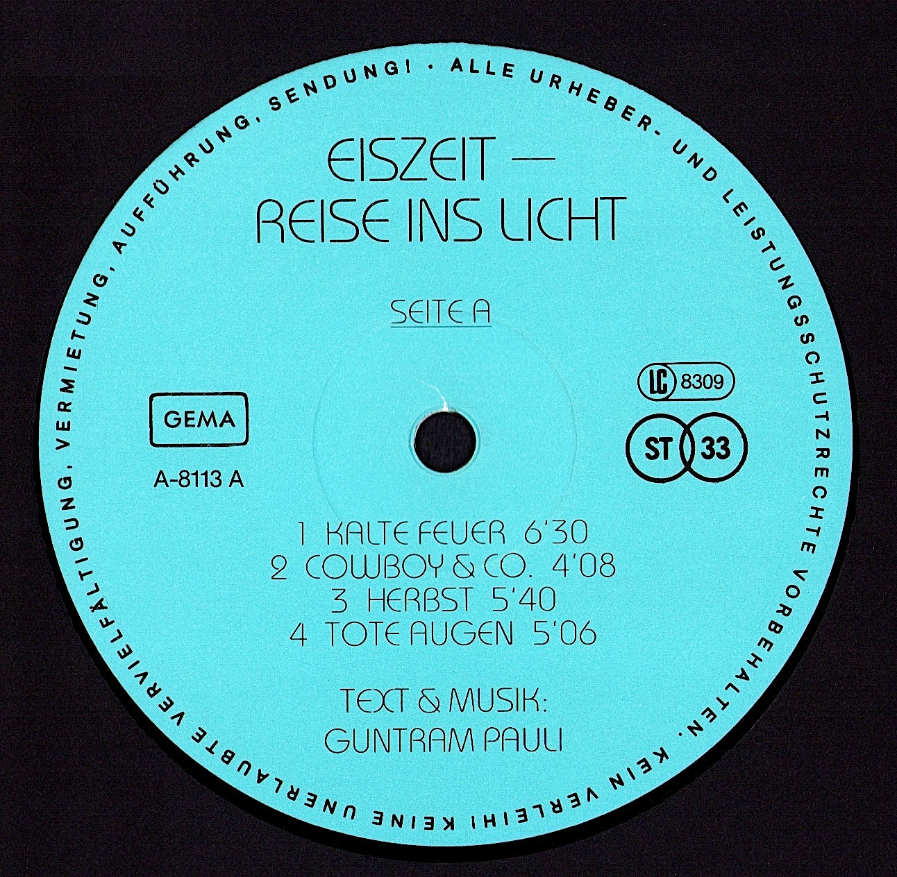 Eiszeit – Reise Ins Licht Vinyl LP