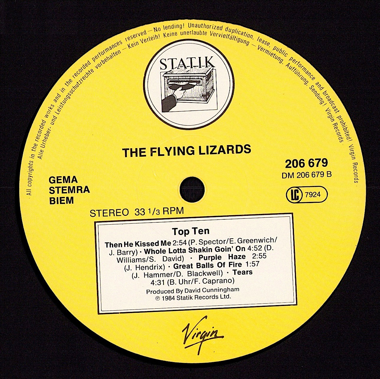 The Cassandra Complex – Grenade Vinyl LP Kopie Kopie