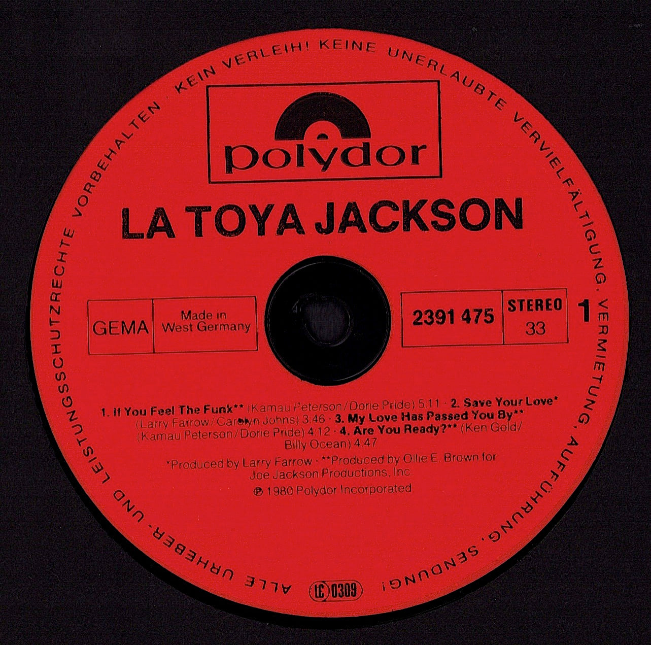 Janet Jackson - Control (Vinyl LP) 