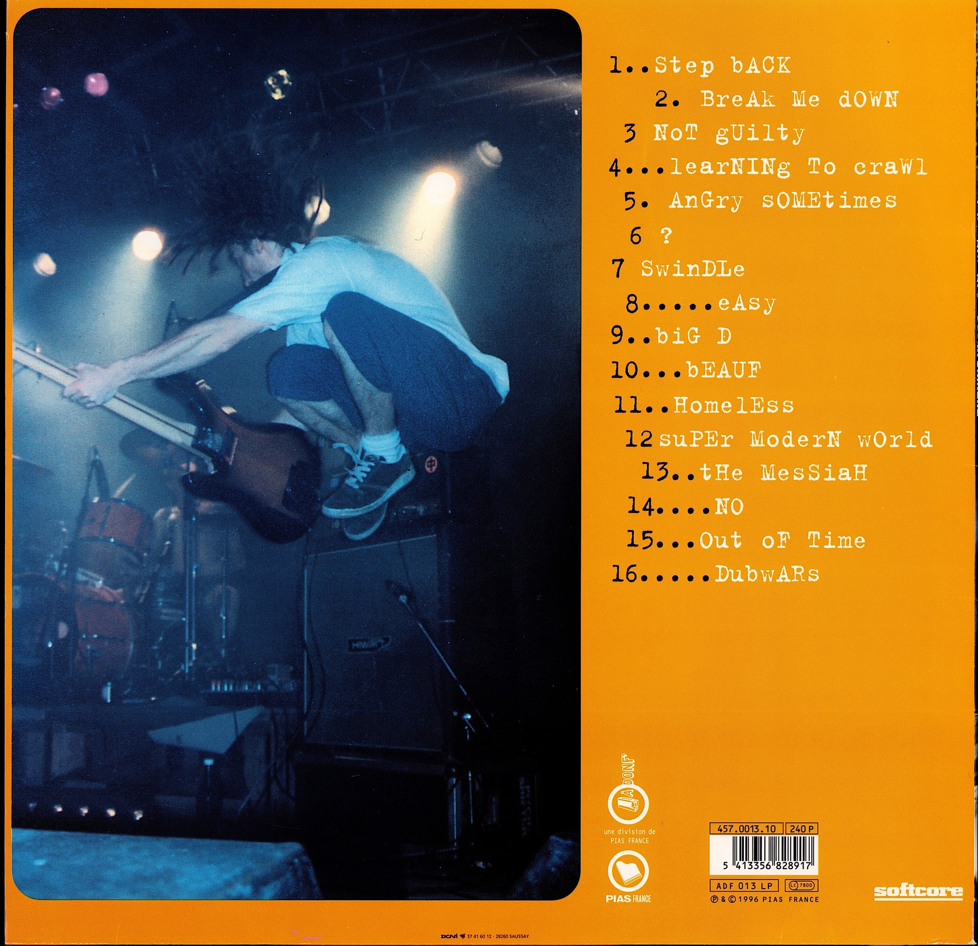 Taking Back Sunday – Tell All Your Friends Orange Translucent Vinyl LP Limited Edition Kopie