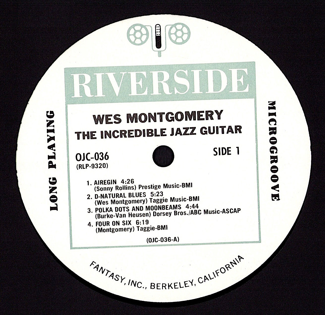 Wes Montgomery – The Incredible Jazz Guitar Of Wes Montgomery Vinyl LP