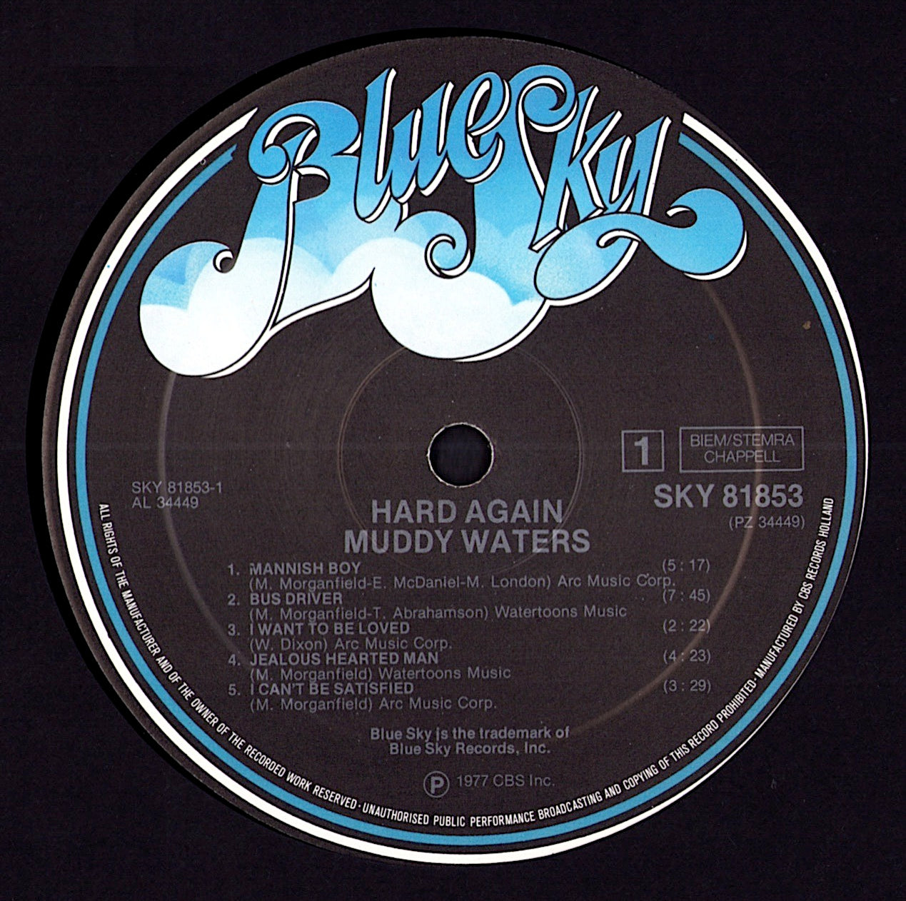 Muddy Waters - King Bee Vinyl LP | DE Original | 1981 Kopie