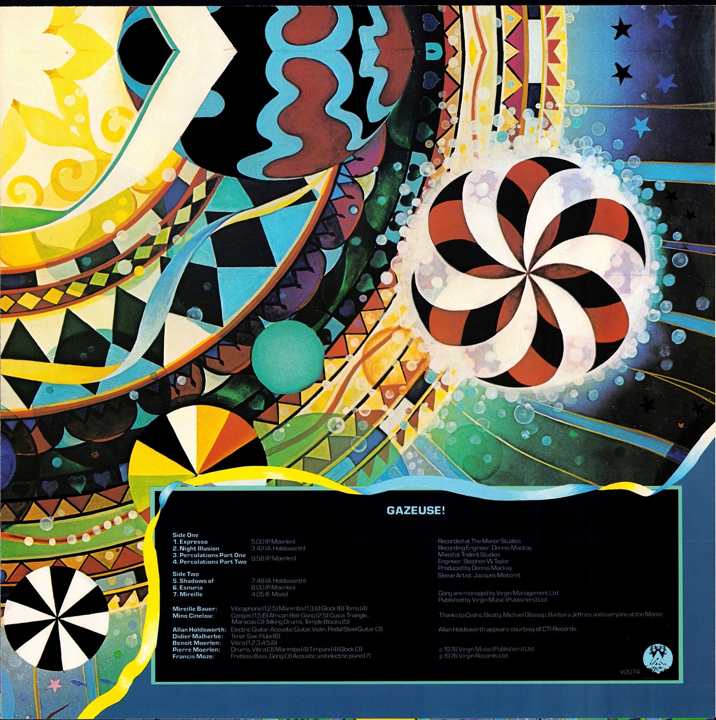 Gong – Gazeuse! Vinyl LP