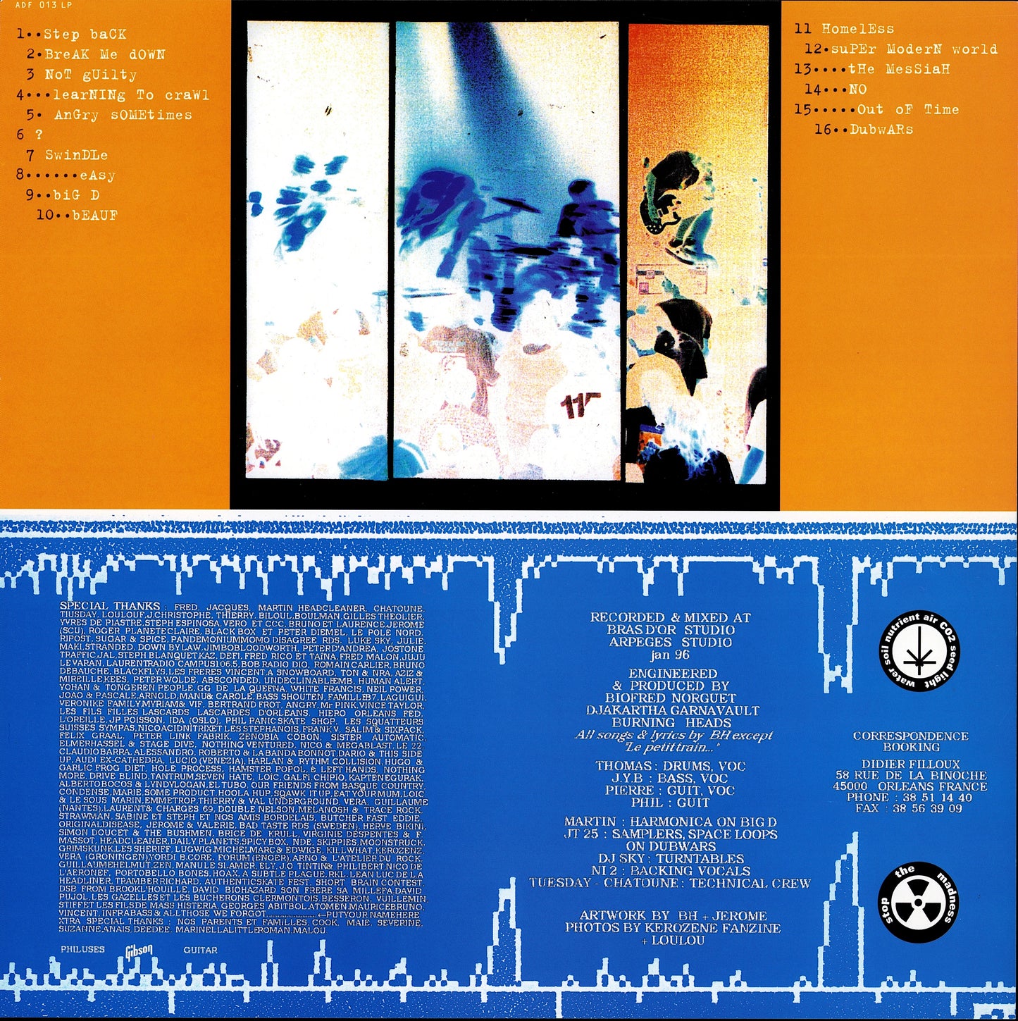 Taking Back Sunday – Tell All Your Friends Orange Translucent Vinyl LP Limited Edition Kopie