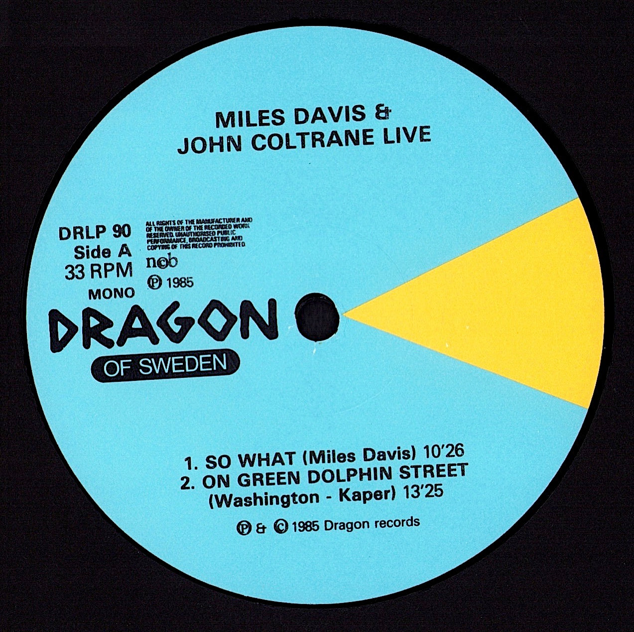 Miles Davis & John Coltrane – Live In Stockholm 1960 (Vinyl 2LP)