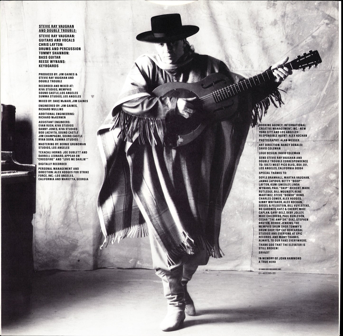 Stevie Ray Vaughan And Double Trouble - In Step Vinyl LP Kopie