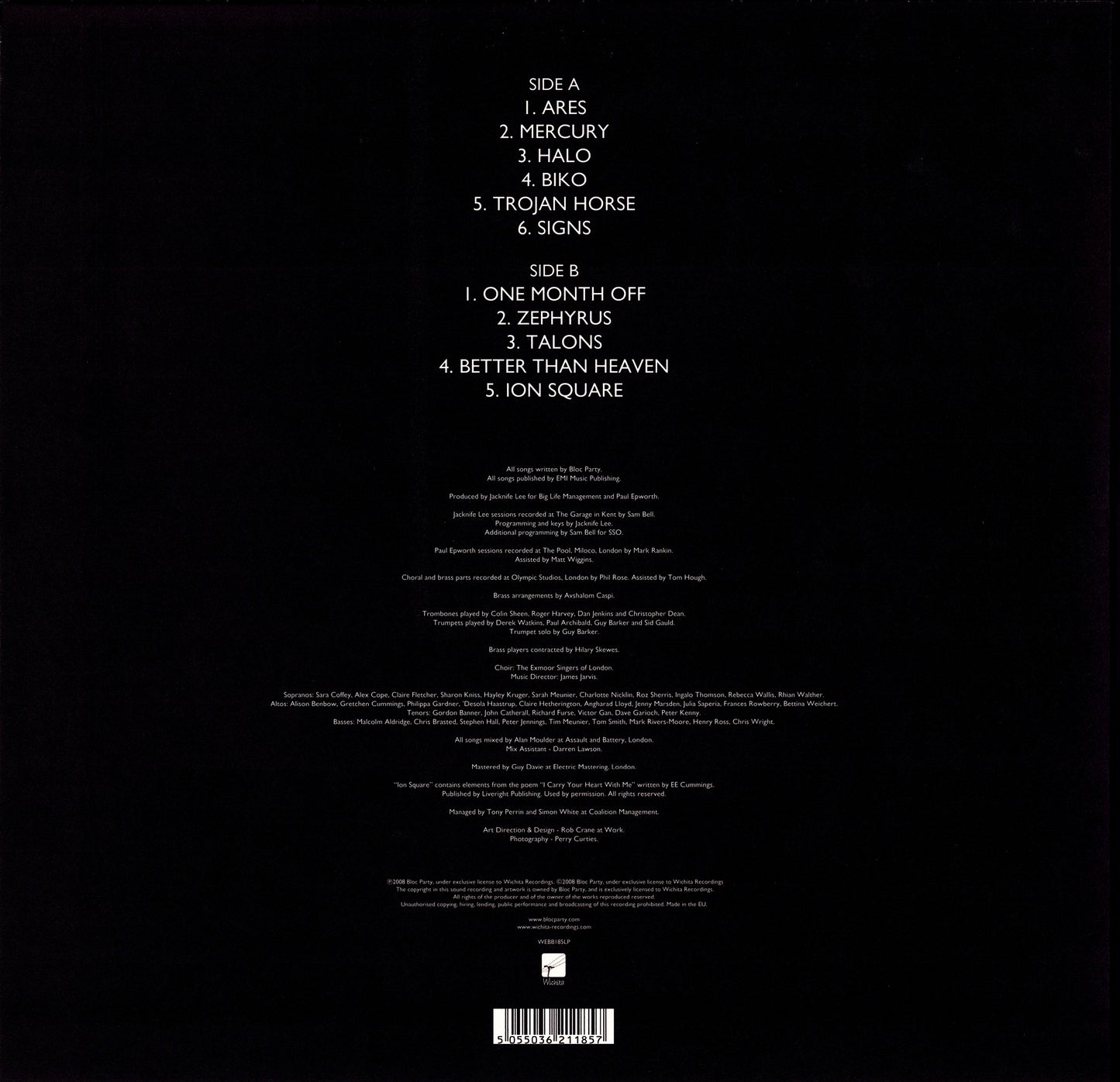 Bloc Party – Intimacy Vinyl LP