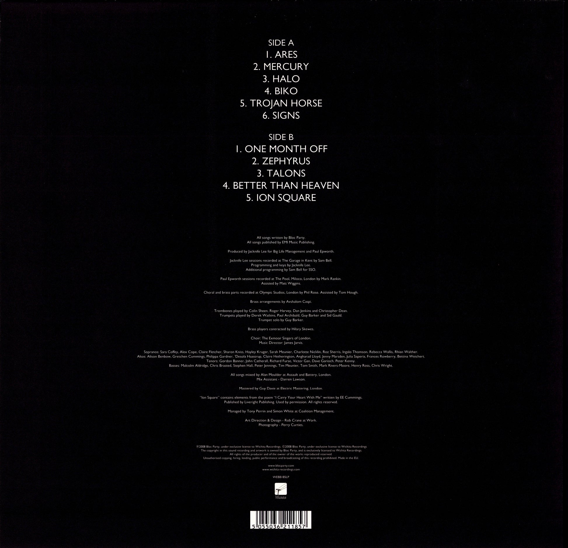 Bloc Party – Intimacy Vinyl LP