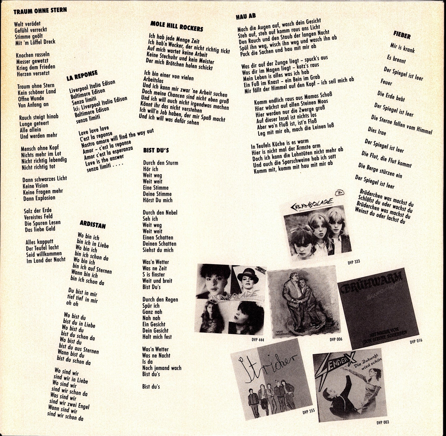 Rio Reiser - Rio I. Vinyl LP Kopie Kopie