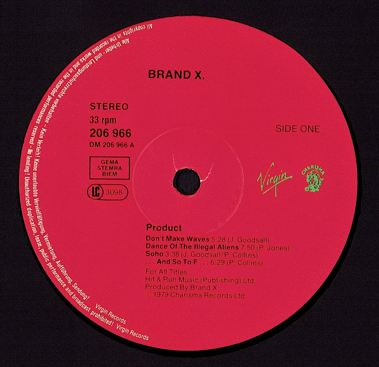 Genesis - Live Vinyl LP Kopie