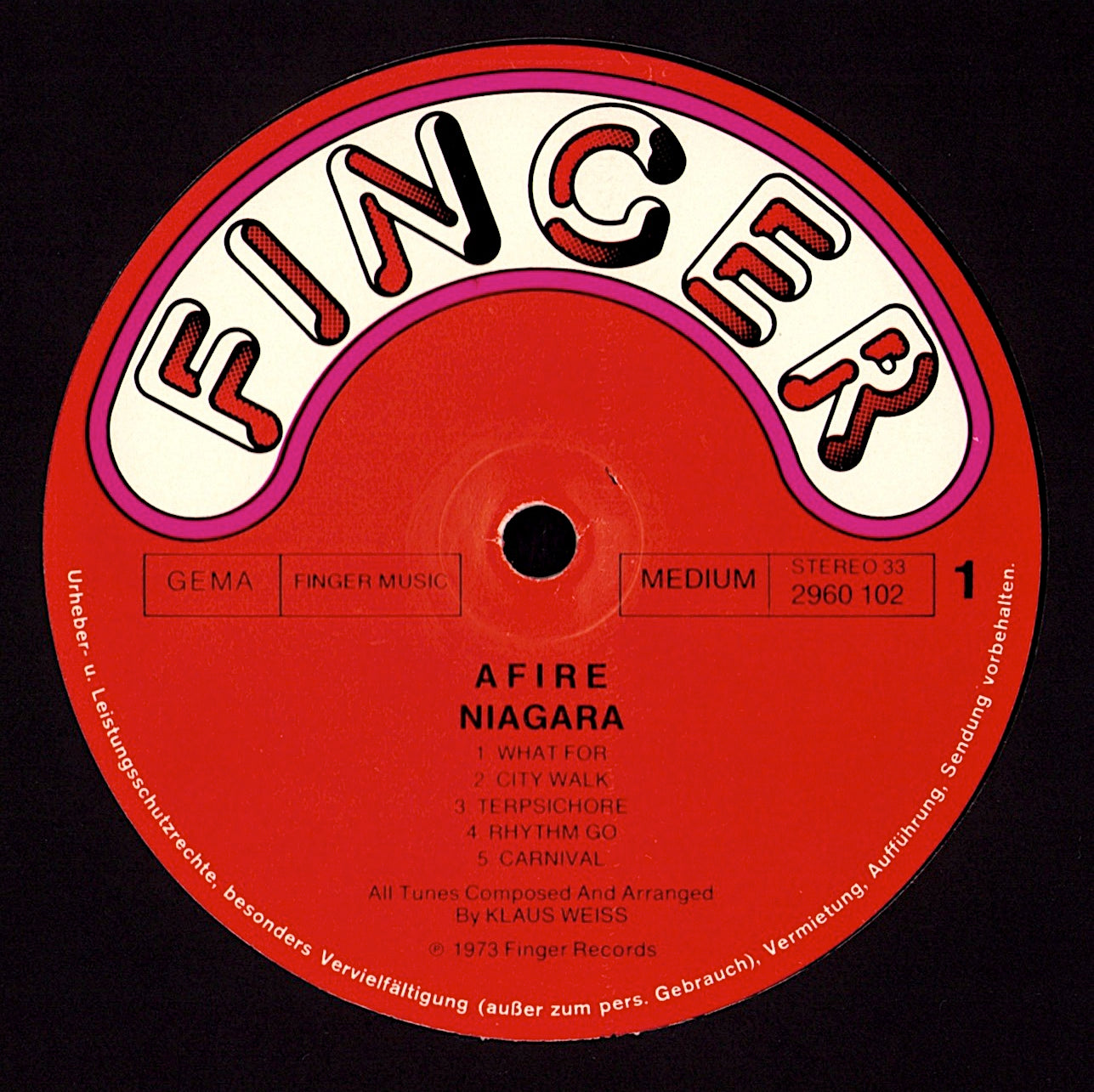 Niagara - Niagara Vinyl LP Kopie