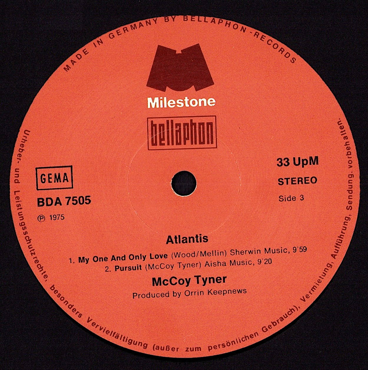 McCoy Tyner – Passion Dance Vinyl LP Kopie Kopie