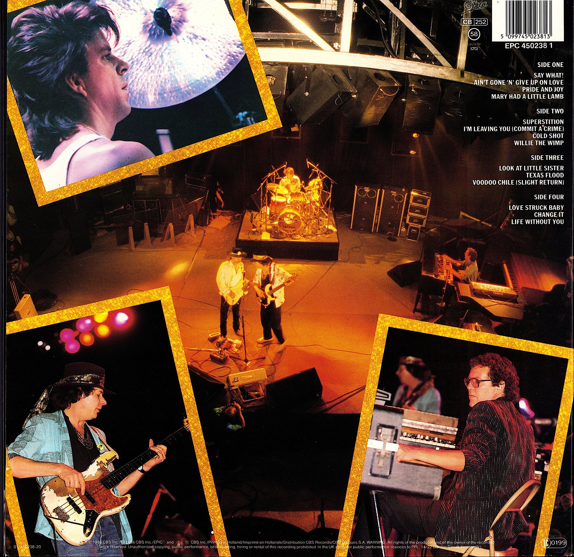 Stevie Ray Vaughan And Double Trouble – Live Alive Vinyl 2LP