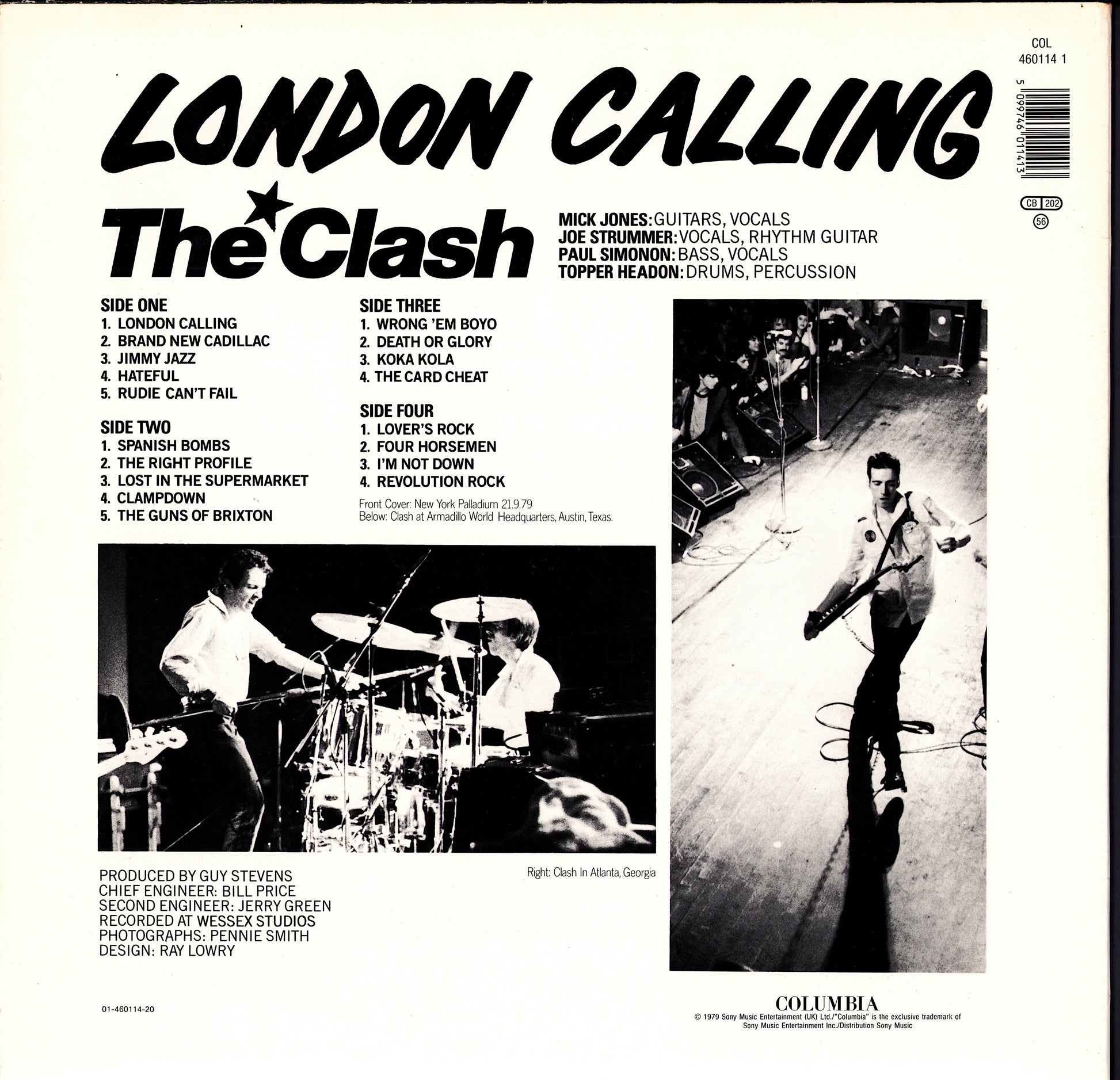 The Clash - London Calling 2xLP | EU Reissue | 1991